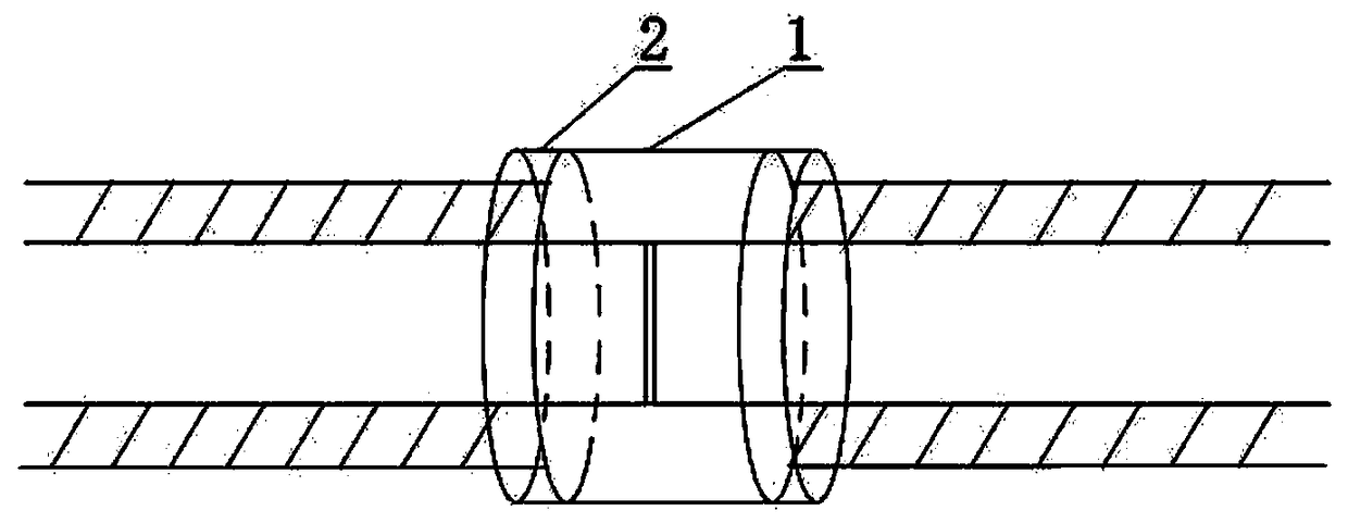 High-seal seamless hot-melt sleeve and its production method and application method