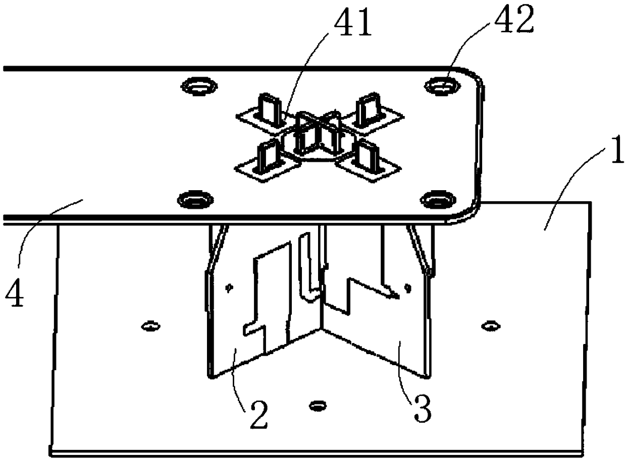 Feed structure and base station antenna