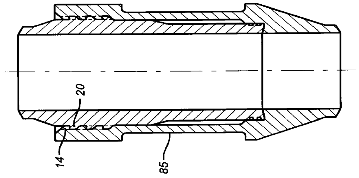 Riser joint and apparatus for its assembly