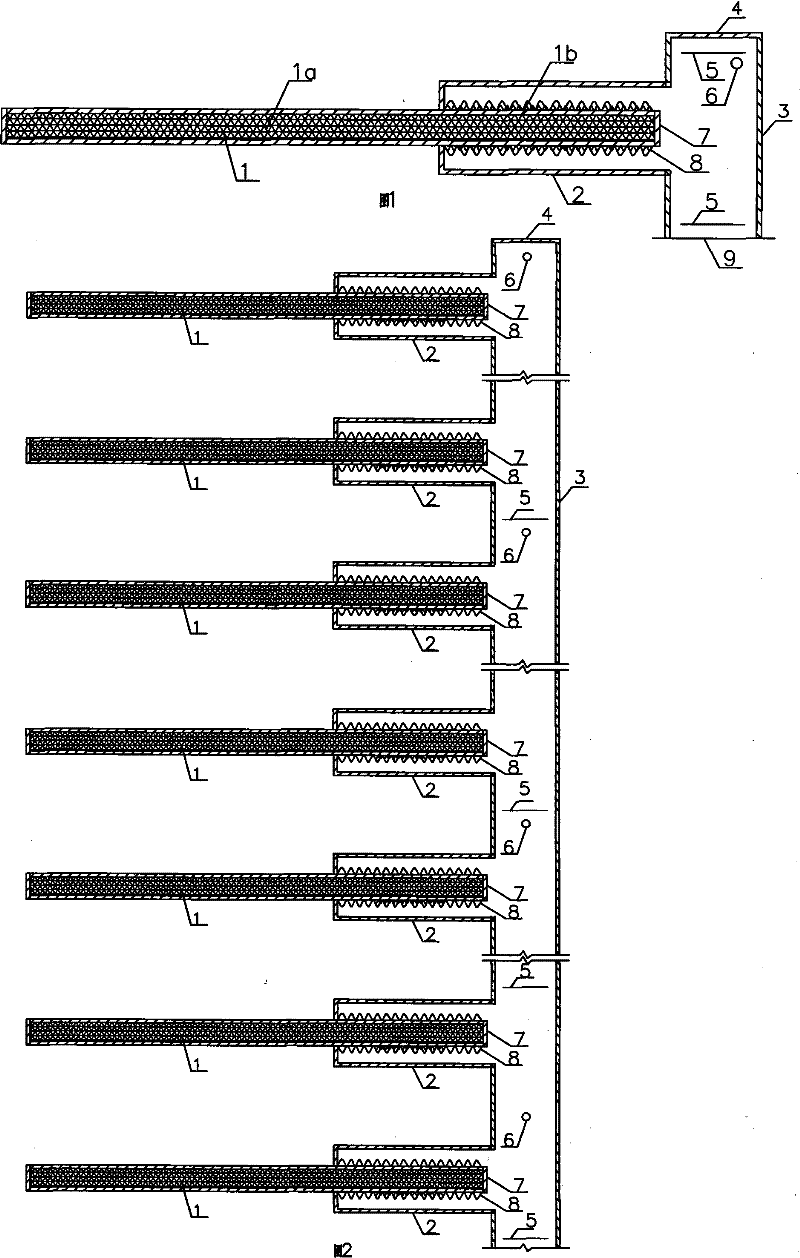 Device capable of extracting heat of phase transformation of compressed steam for radiative heat transfer