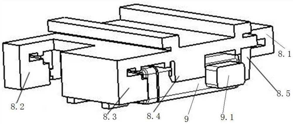 Single-guide-rail glass lifter with variable motion resistance