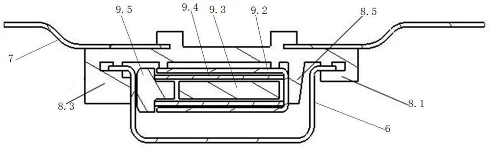 Single-guide-rail glass lifter with variable motion resistance