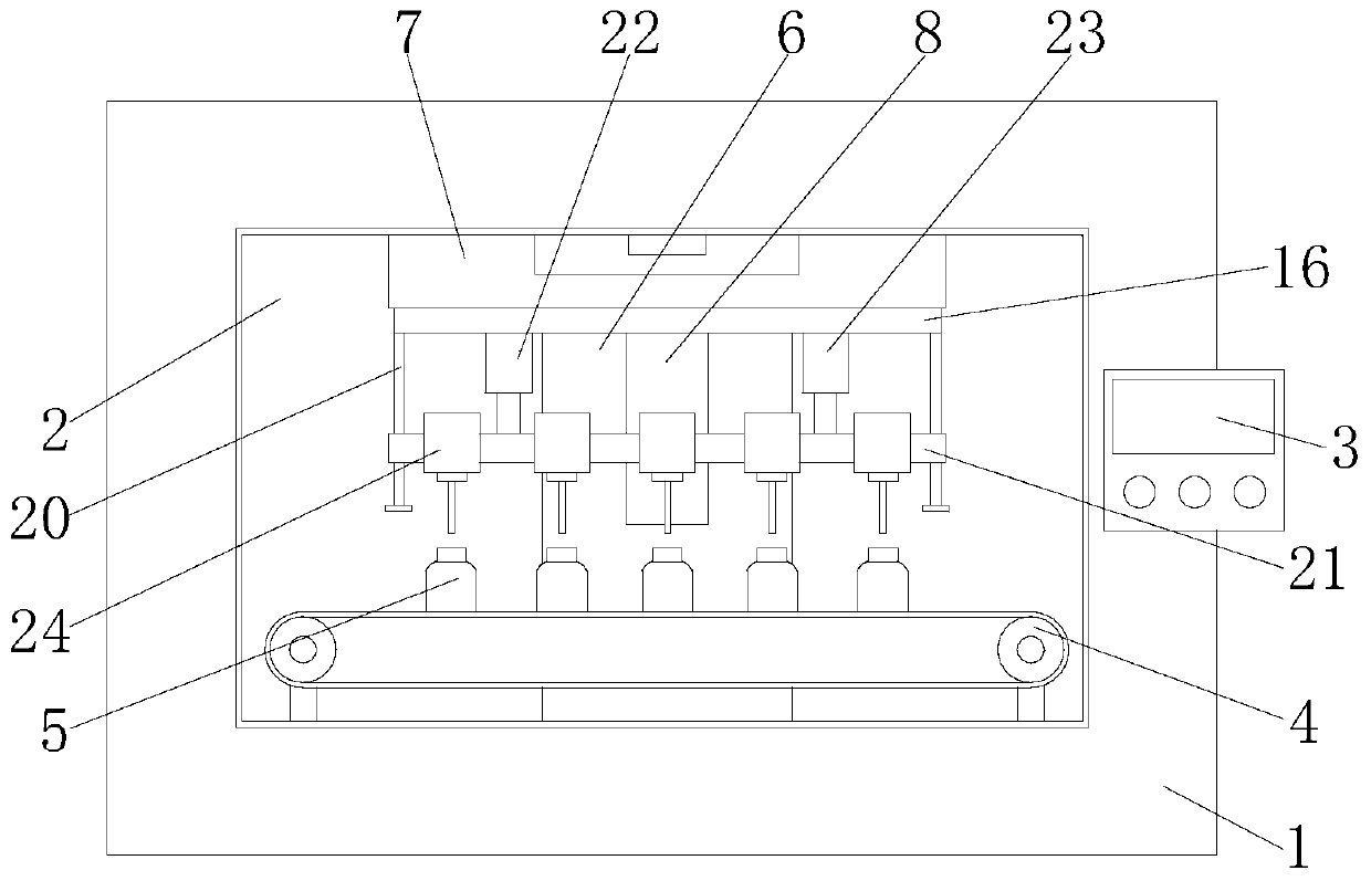 High-efficiency dairy product filling machine