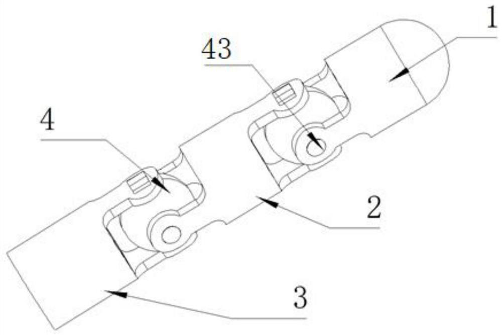 Variable-rigidity single-finger skeleton of rigid-flexible coupling dexterous hand