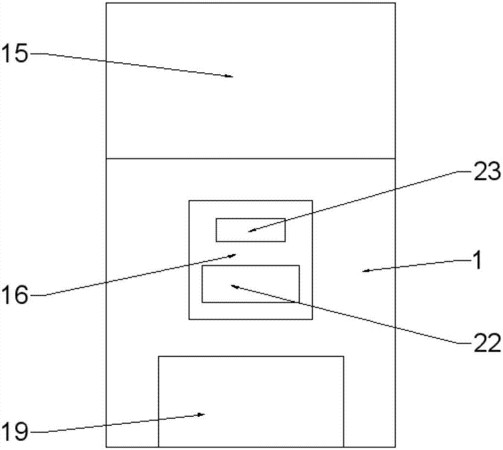 Collection device for cutting iron chips