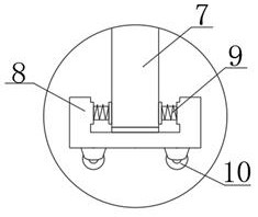 Straightening and repairing device for long cabinet door of ecological and environment-friendly customized furniture