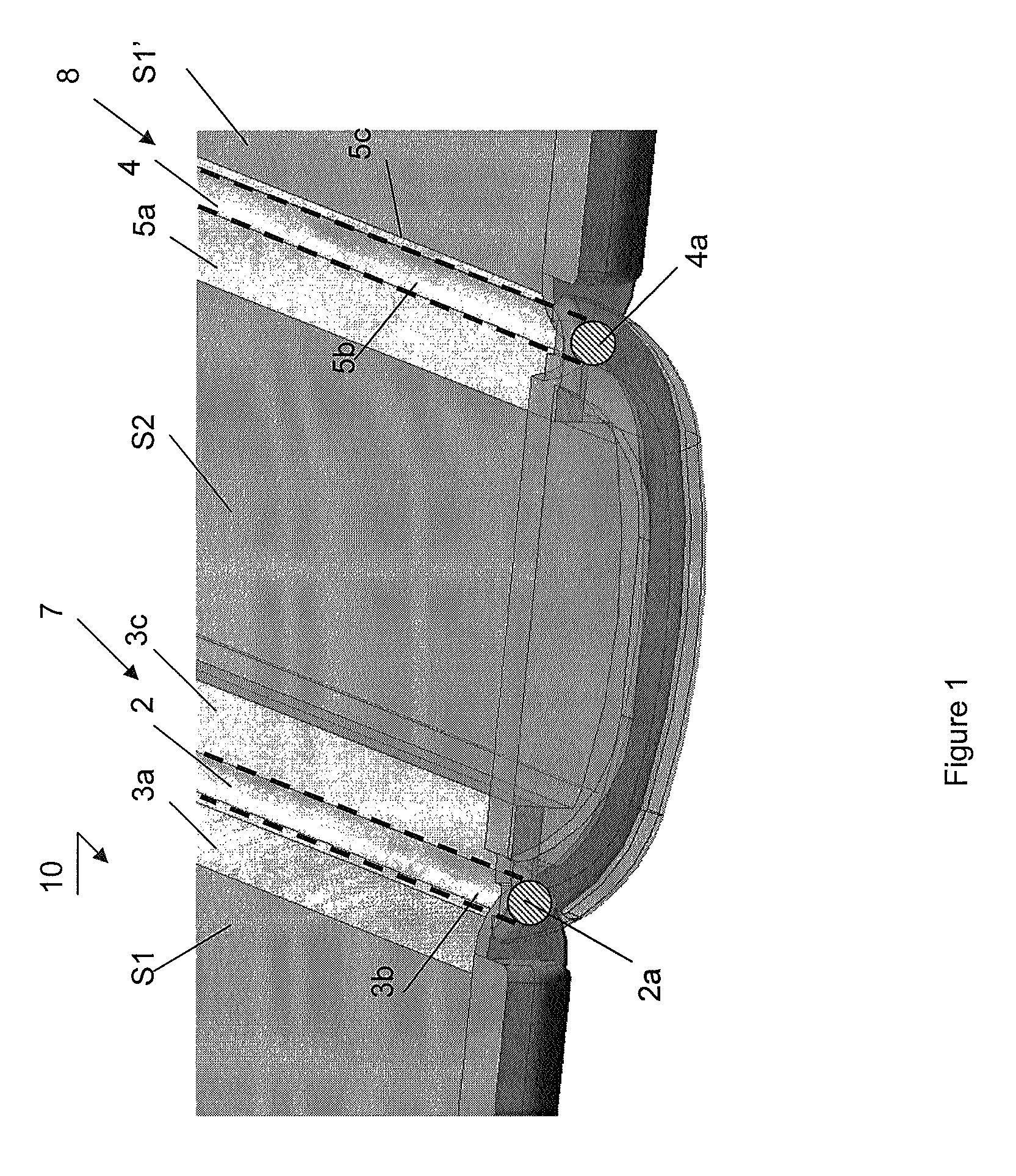 Hybrid hinge and an electronic device comprising the hybrid hinge