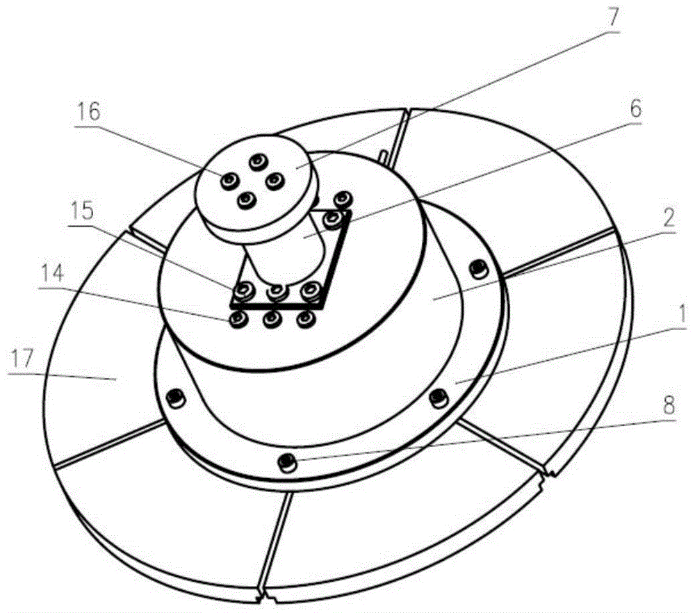 An adjustable hobbing force measuring device