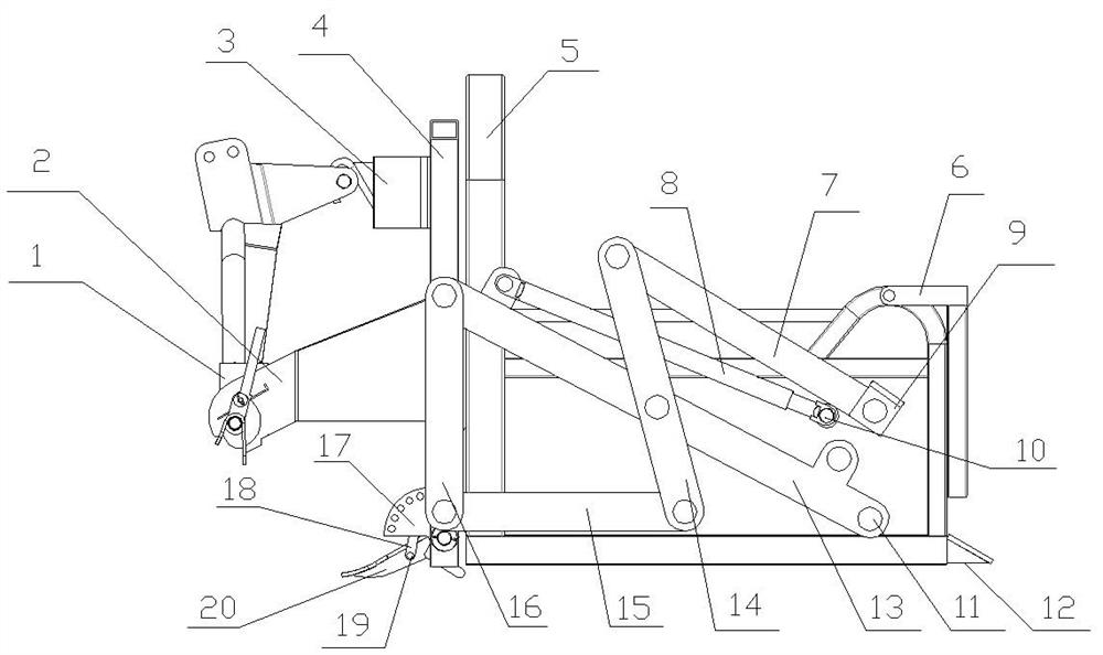 Mechanized earth-removing machine and soil-removing method for rice seedling raising soil