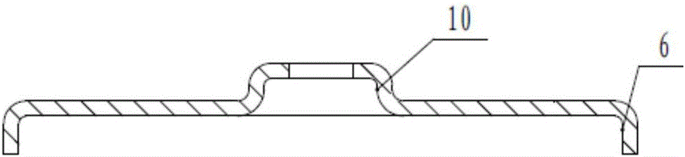 Fall-proof U-shaped foot pin for iron tower and use method thereof