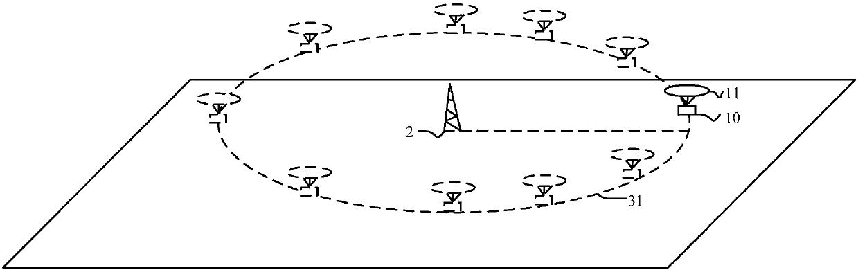 Field intensity data process system and method