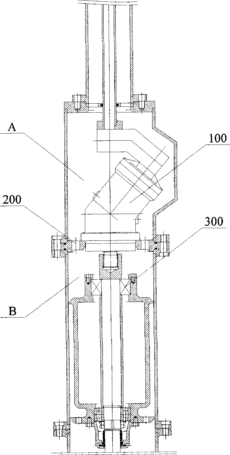 Hydraulic driving centrifugal liquid cargo pump