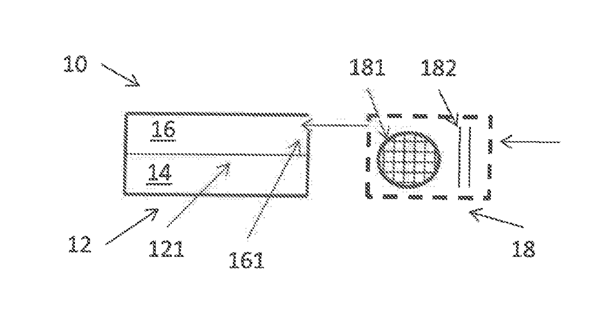 A sensor comprising two parallel acoustical filter elements, an assembly comprising a sensor and the filter, a hearable and a method