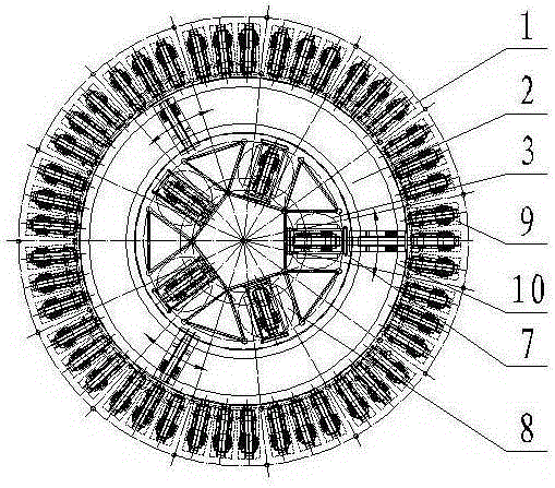 A New Circular Stereoscopic Garage with Rotary Carts and Multiple Exchange Areas