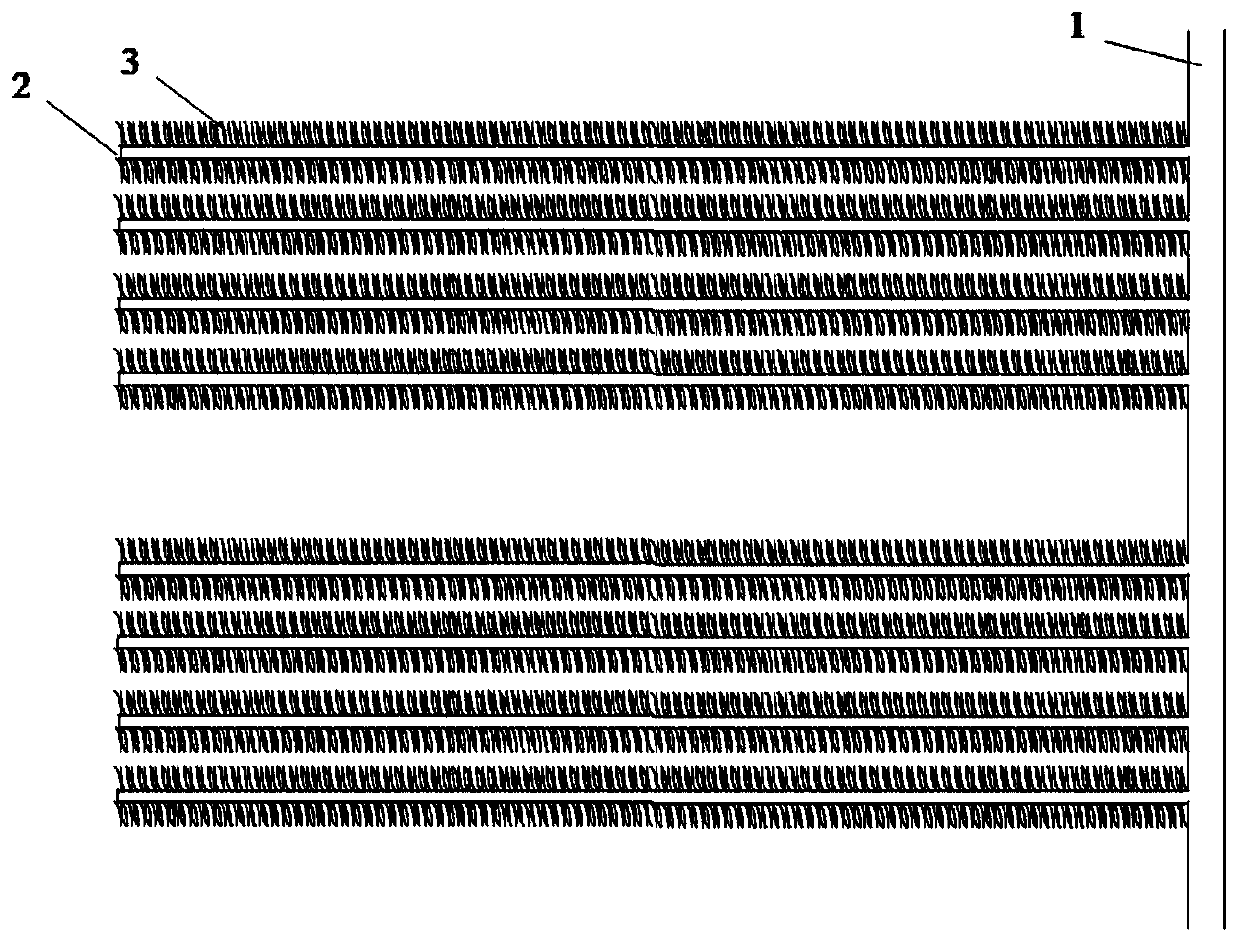 River aeration membrane module, aeration membrane system and method