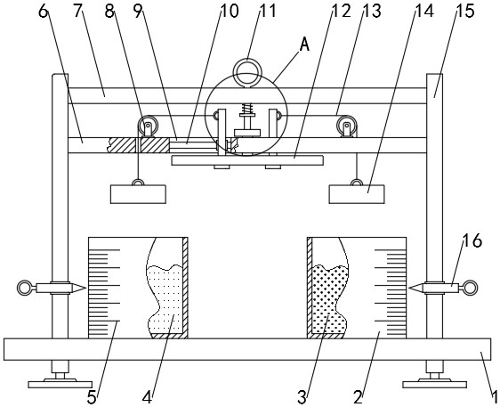 A buoyancy demonstration teaching aid for physical experiments