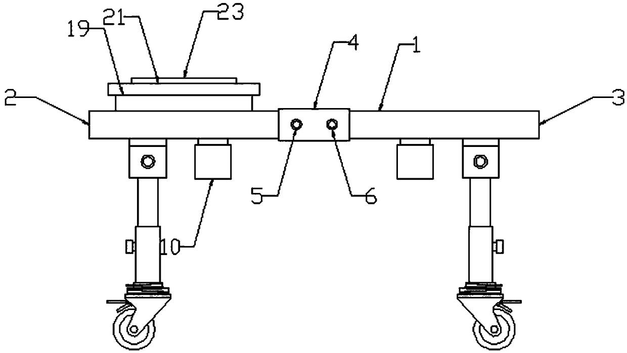 Portable foldable multifunctional computer desk