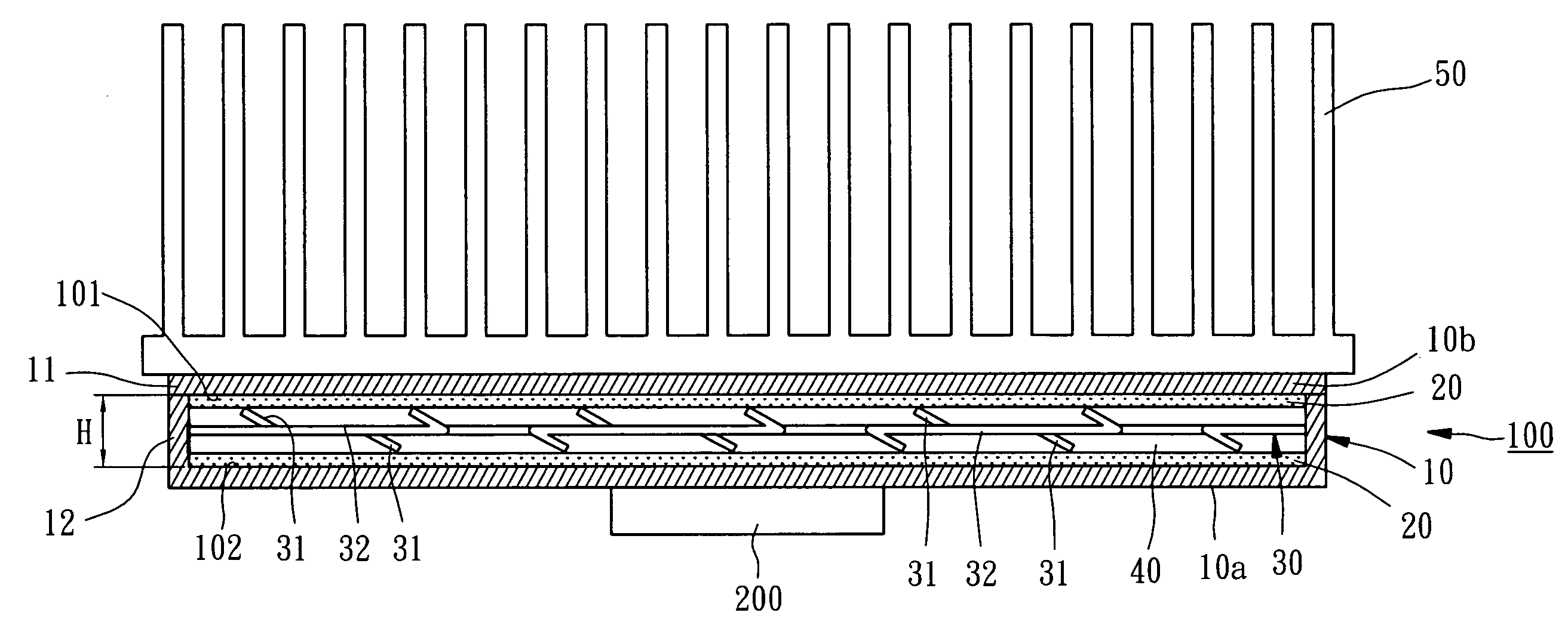 Quick temperature-equlizing heat-dissipating device