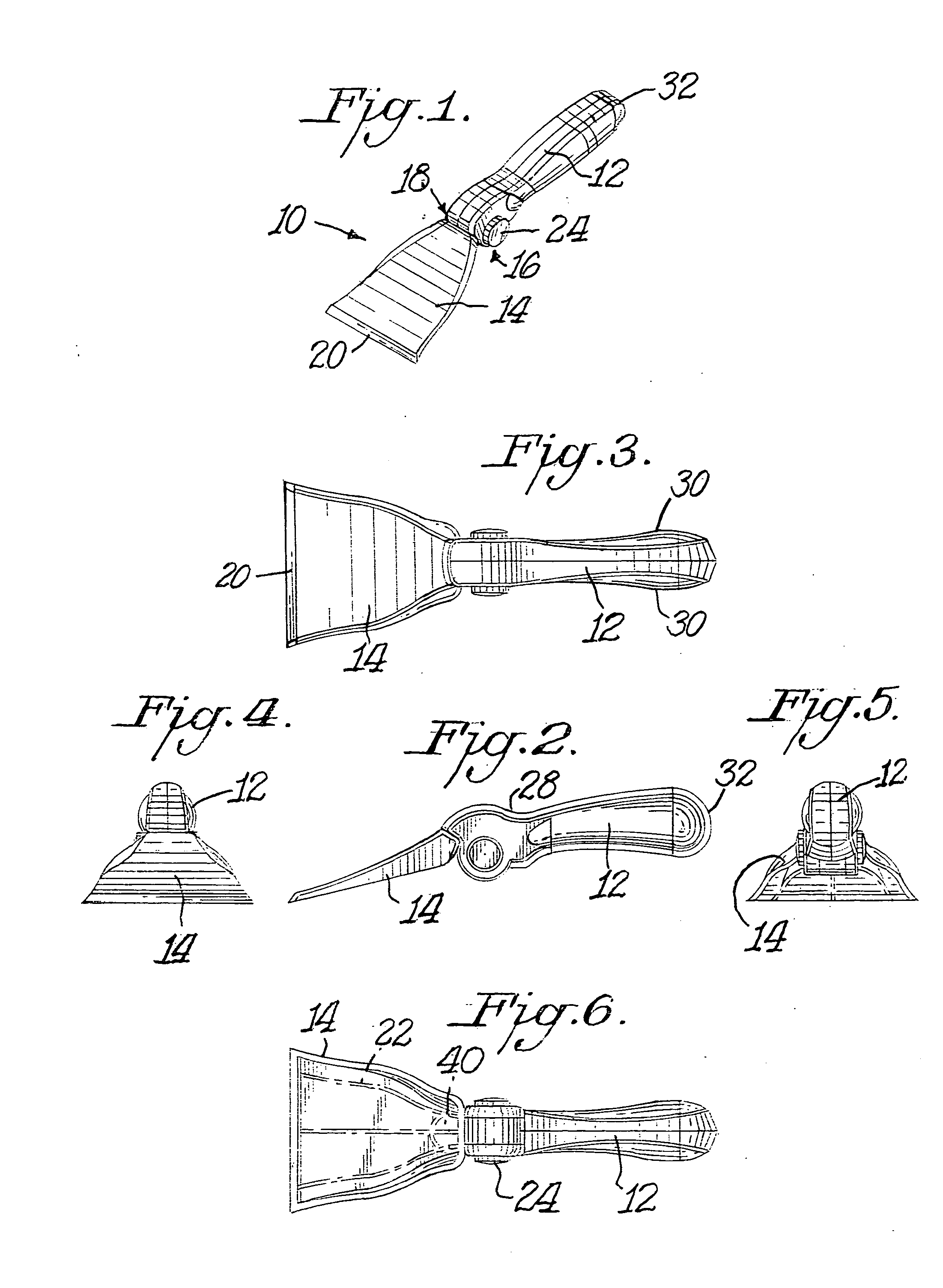 Foldable ice scraper