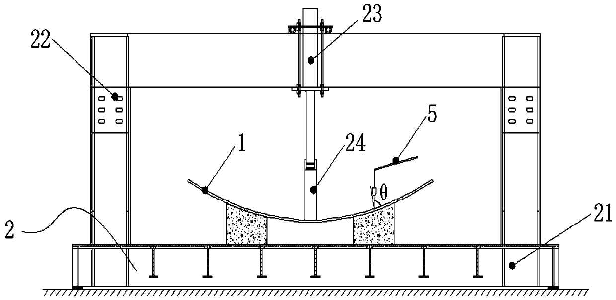 A method for processing a hyperbolic plate and a pyrotechnic tool used in the method