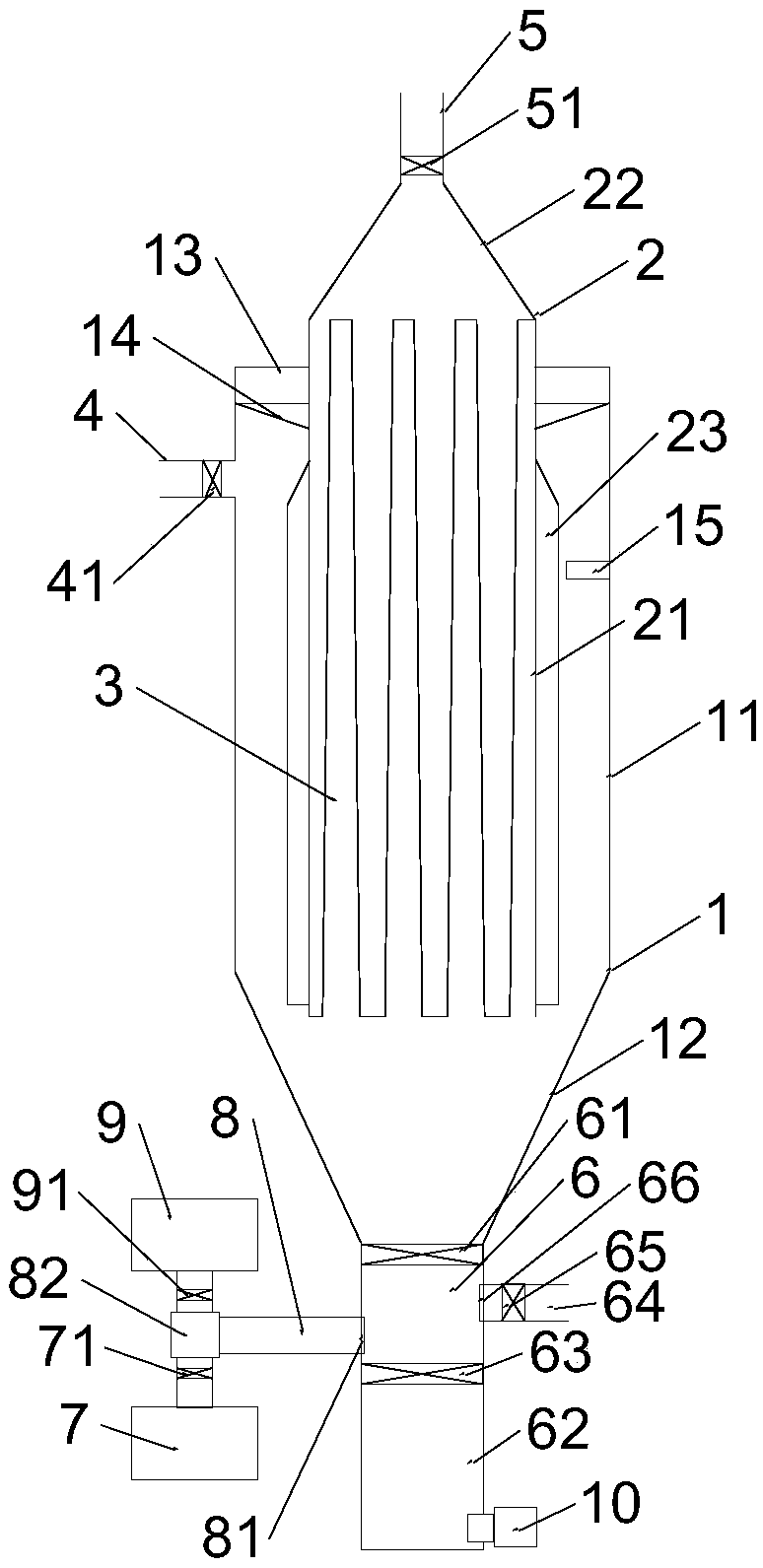 Diesel engine exhaust particulate matter trapping device and control method thereof