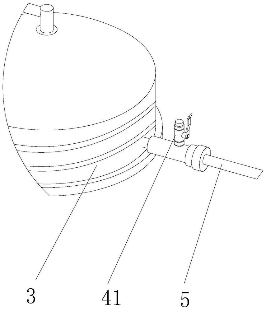 Reverse osmosis water purifier capable of forming water pressure by air entrapping