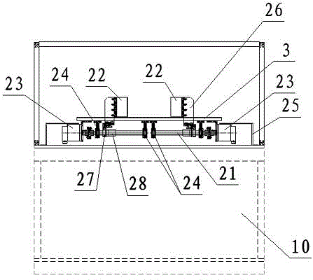 Rotating disc type automatic bagging machine and bagging method