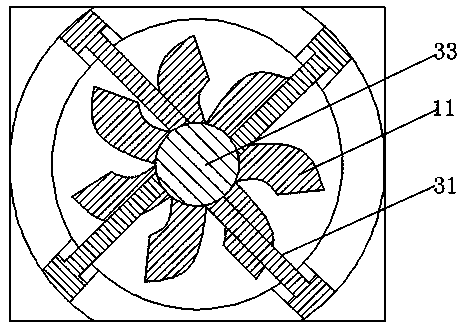 Small fan with novel waterproof and dustproof structure and brushless motor with outer rotor