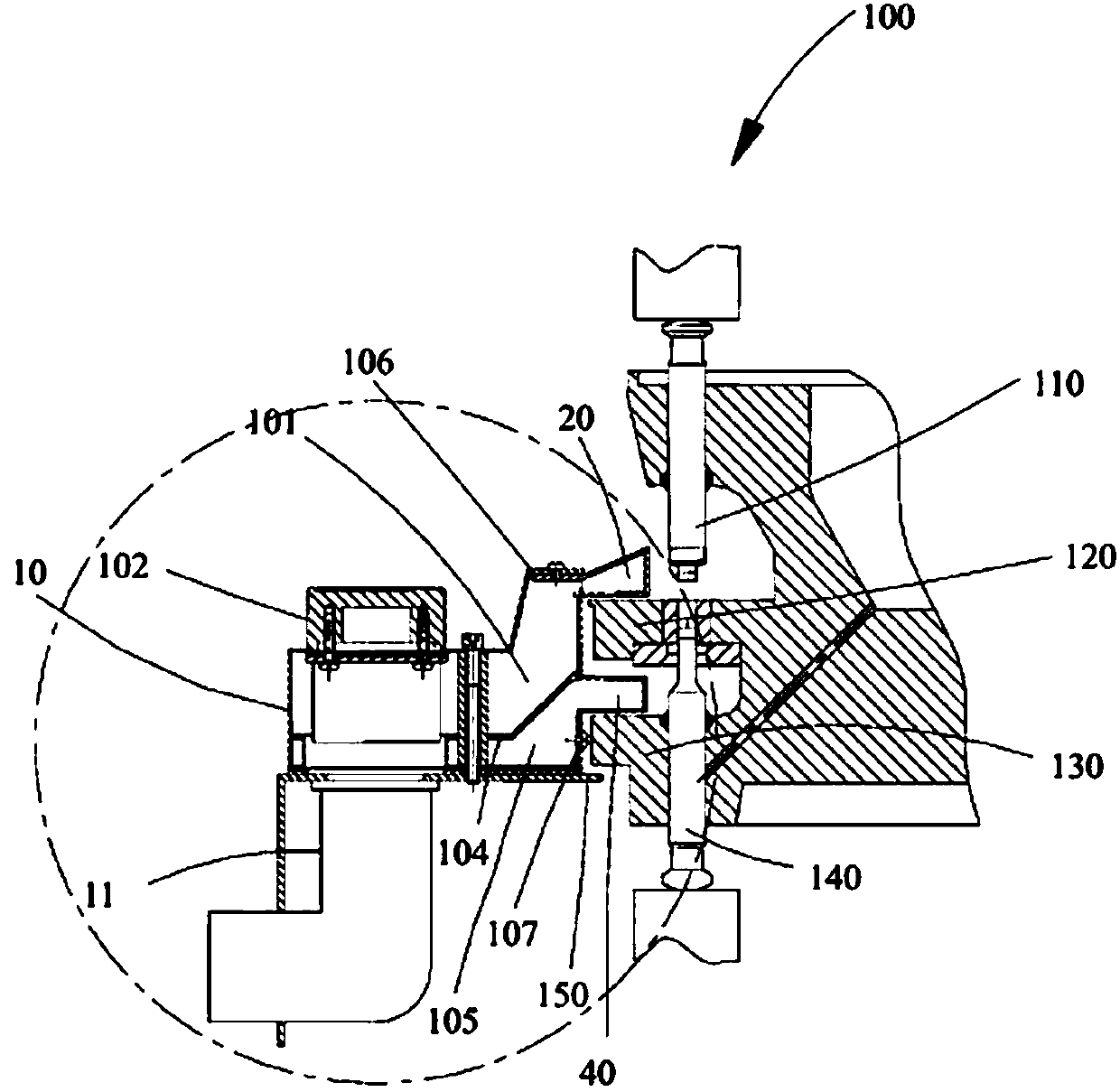 Medicine powder recycling device