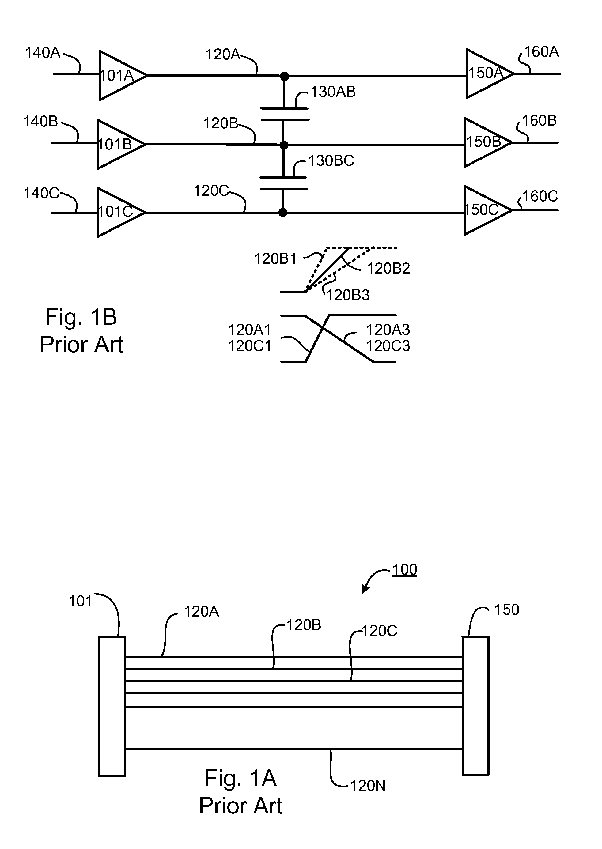 Signal transmission reducing coupling caused delay variation