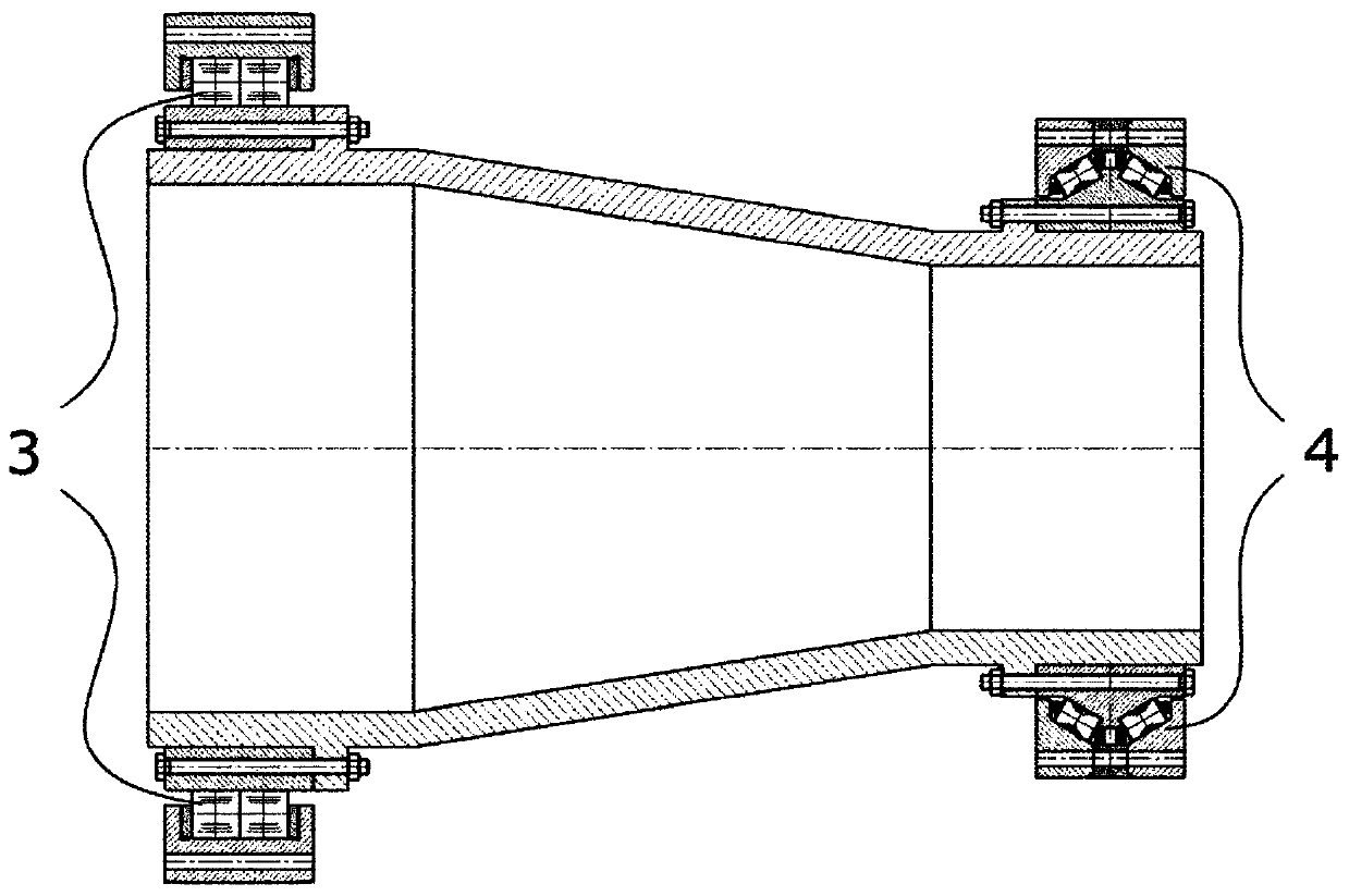 Rolling bearing arrangement