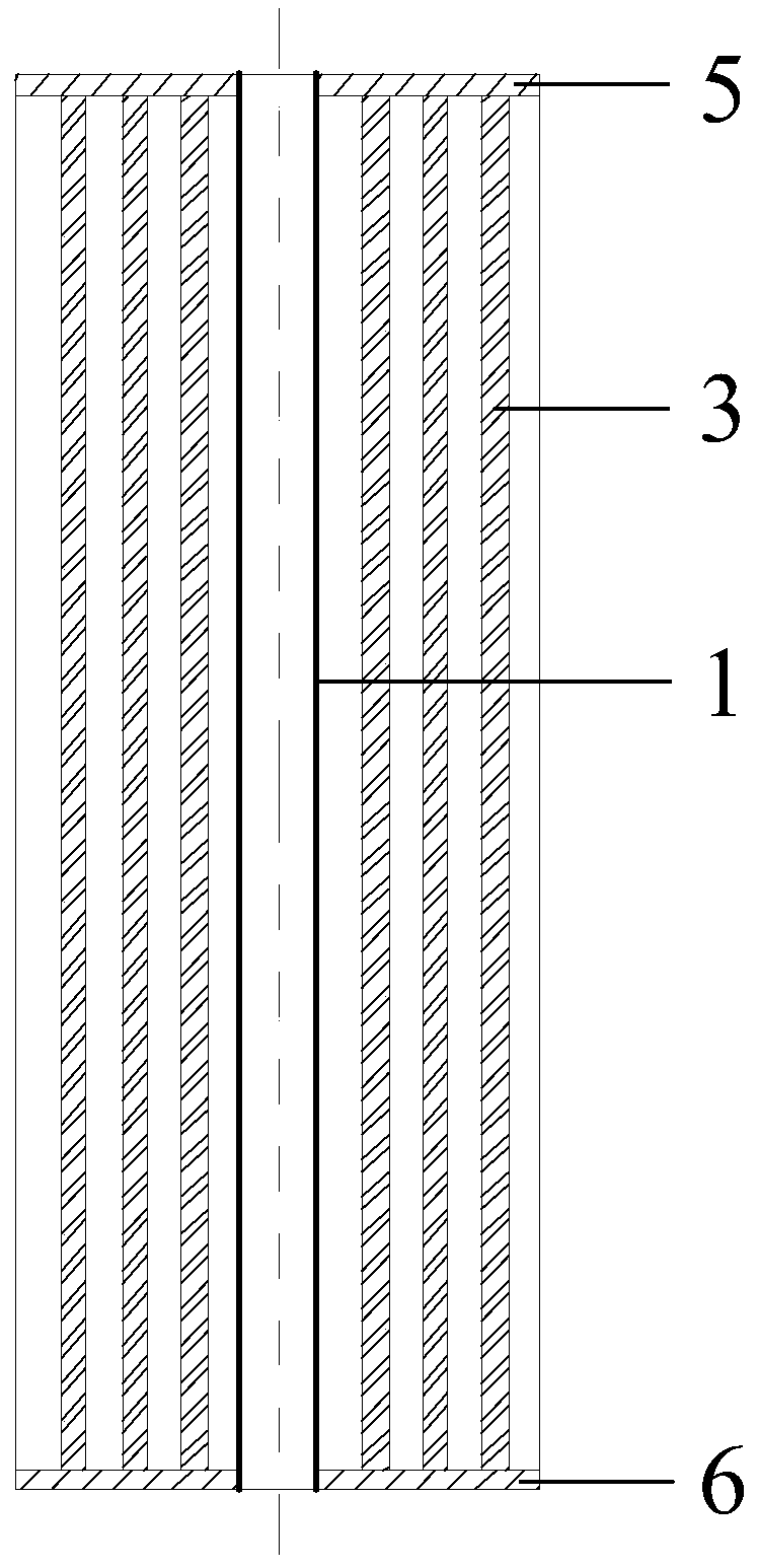 Single-flow supercritical water cooled reactor based on regular hexagonal fuel assemblies