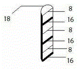 Adjustable filtration type oil separating tank device for separating oil-water mixture