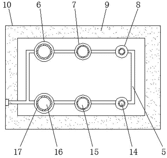 Precision bearing conveying protecting box