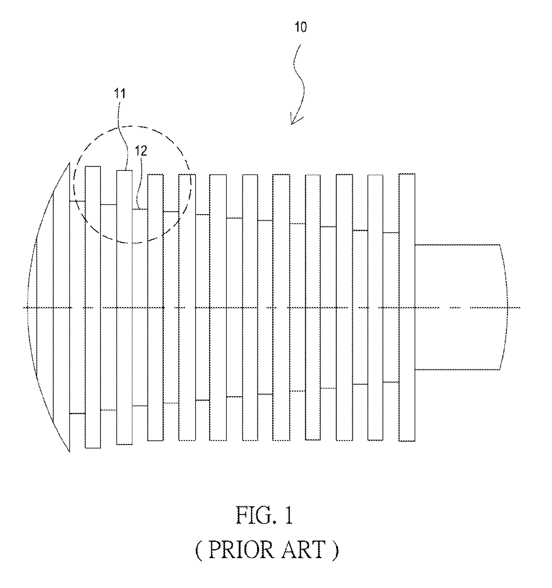 Winding apparatus for waveguide prototype mould and waveguide manufacturing method