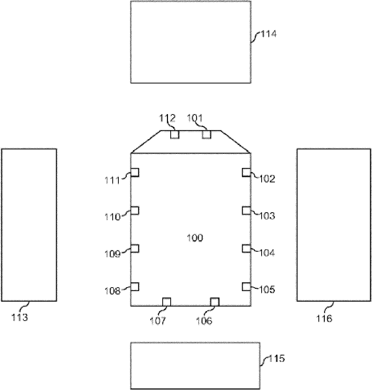 Sensor system for vehicle safety