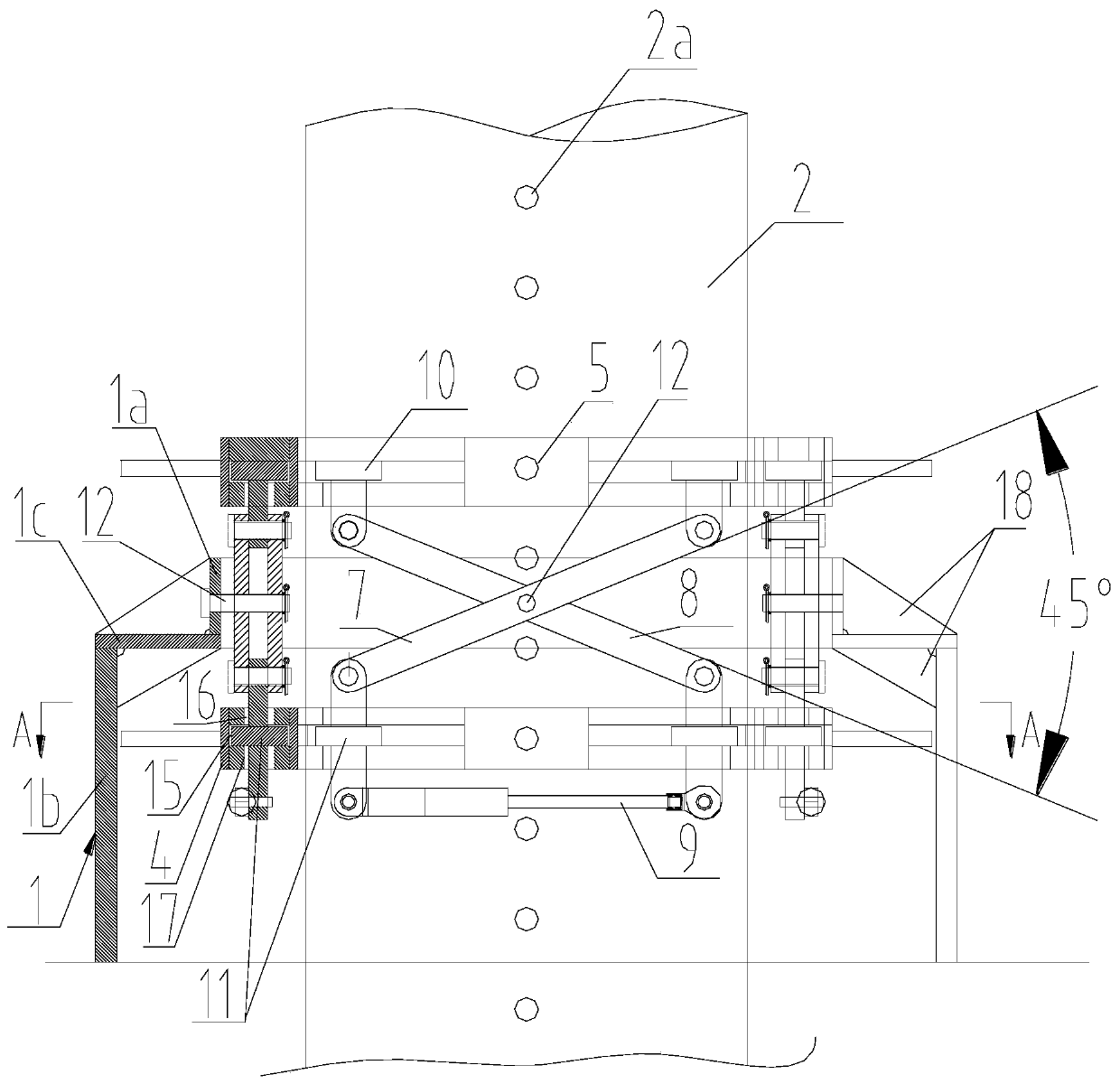 A hydraulic bolt lifting device