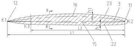 Radial turbulence preventing ship propeller