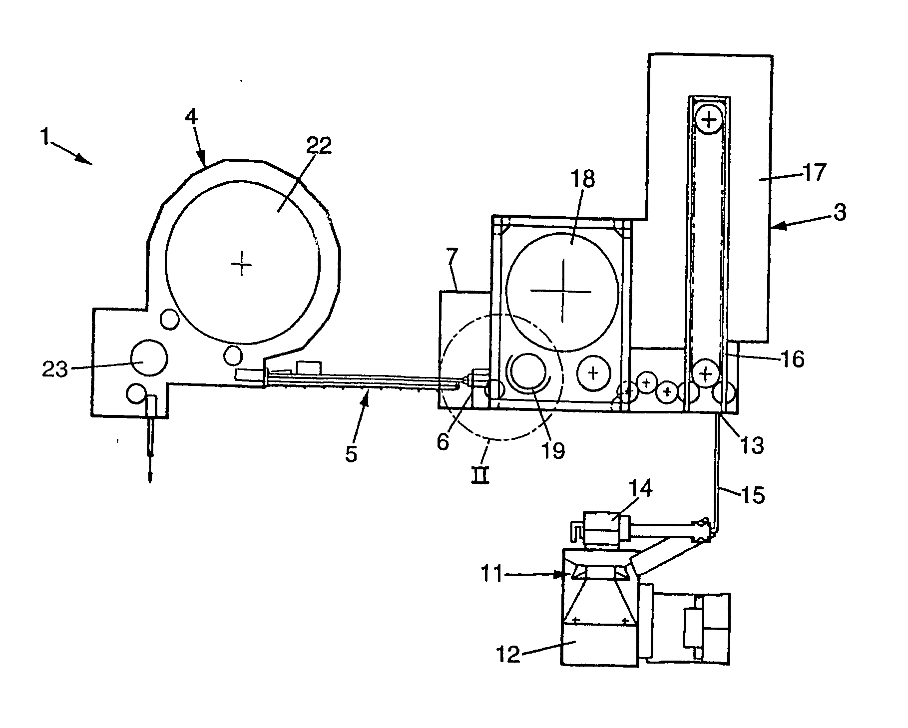 Method and Installation for the Production of Containers