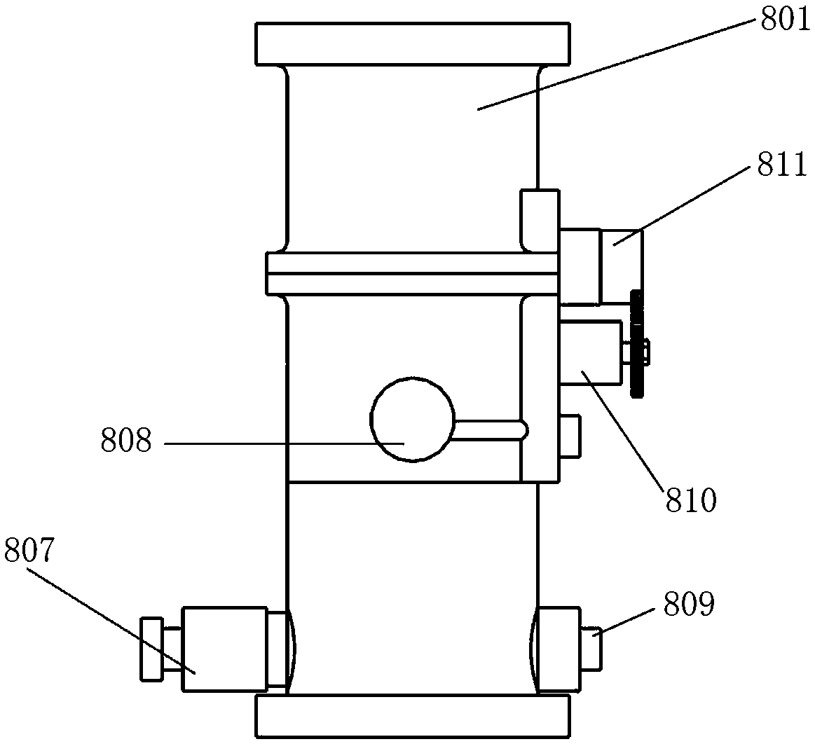 Artificial rainfall simulationprecipitation emulation method applied tofor debris flow test