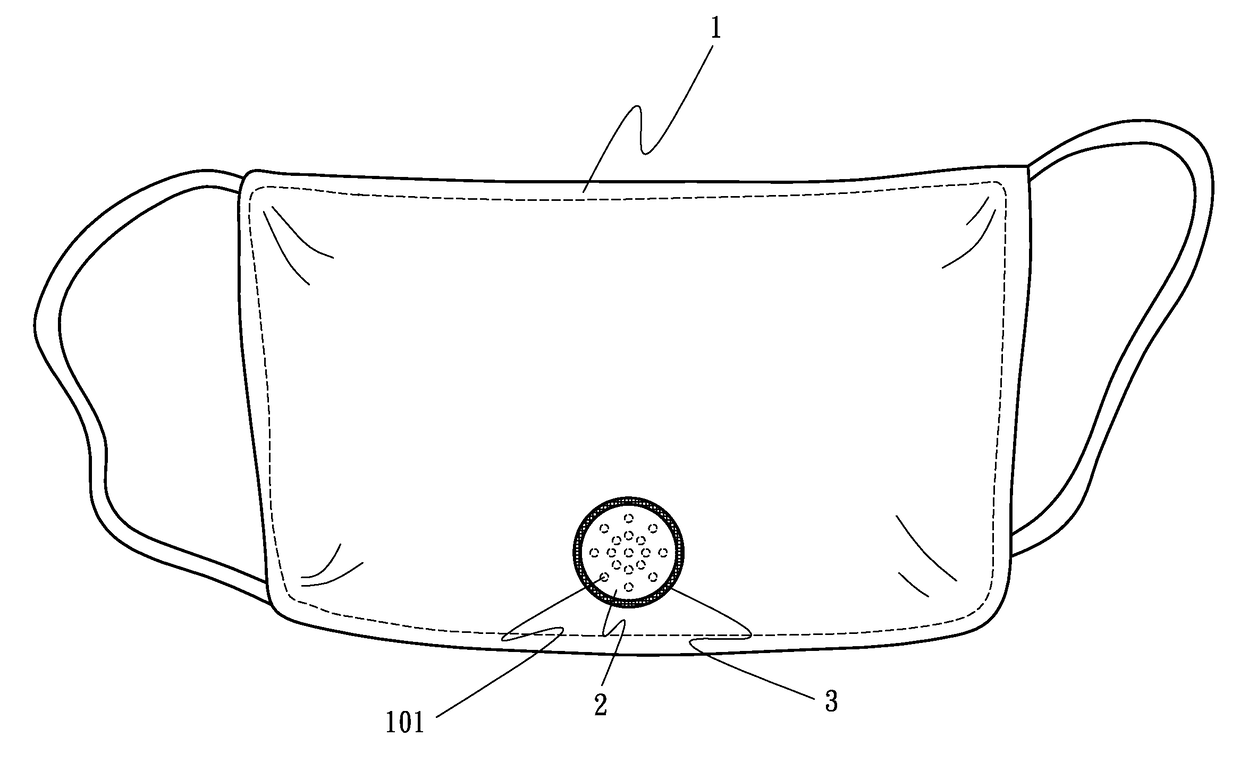 Mask With a Sound-transmitting Structure