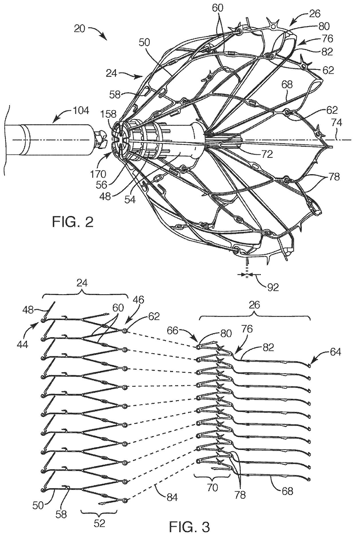 Medical device for modification of left atrial appendage and related systems and methods