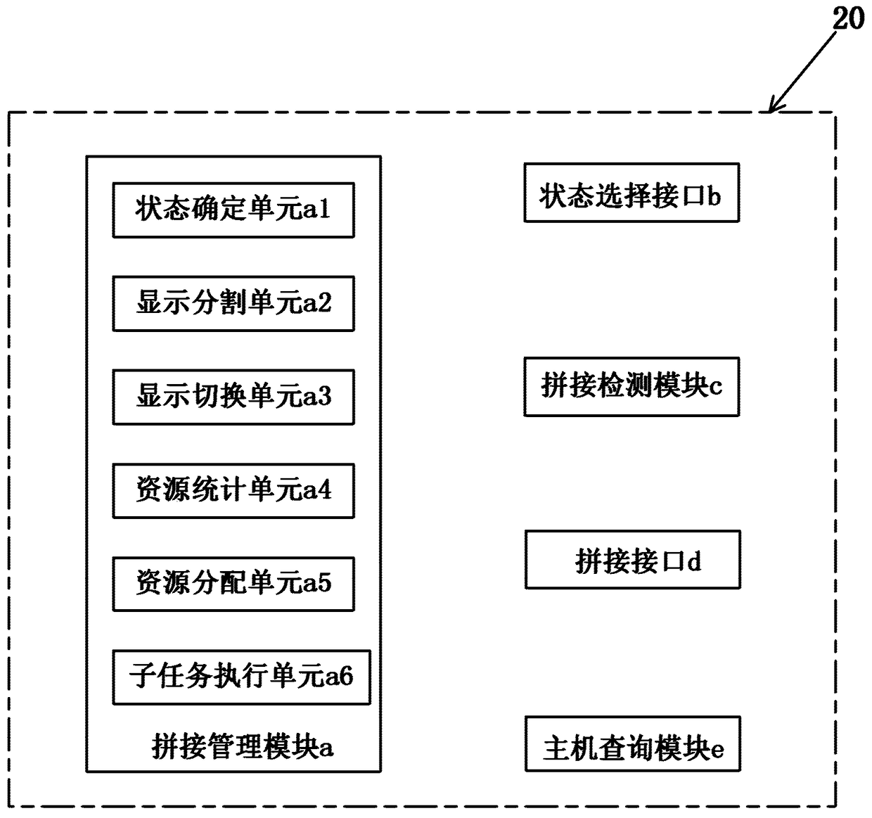 Mobile terminal, combined terminal equipment and splicing control method