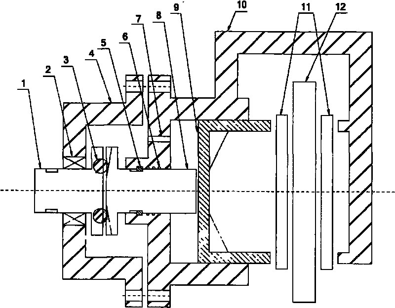 Electronic mechanical and hydraulic two-purpose brake