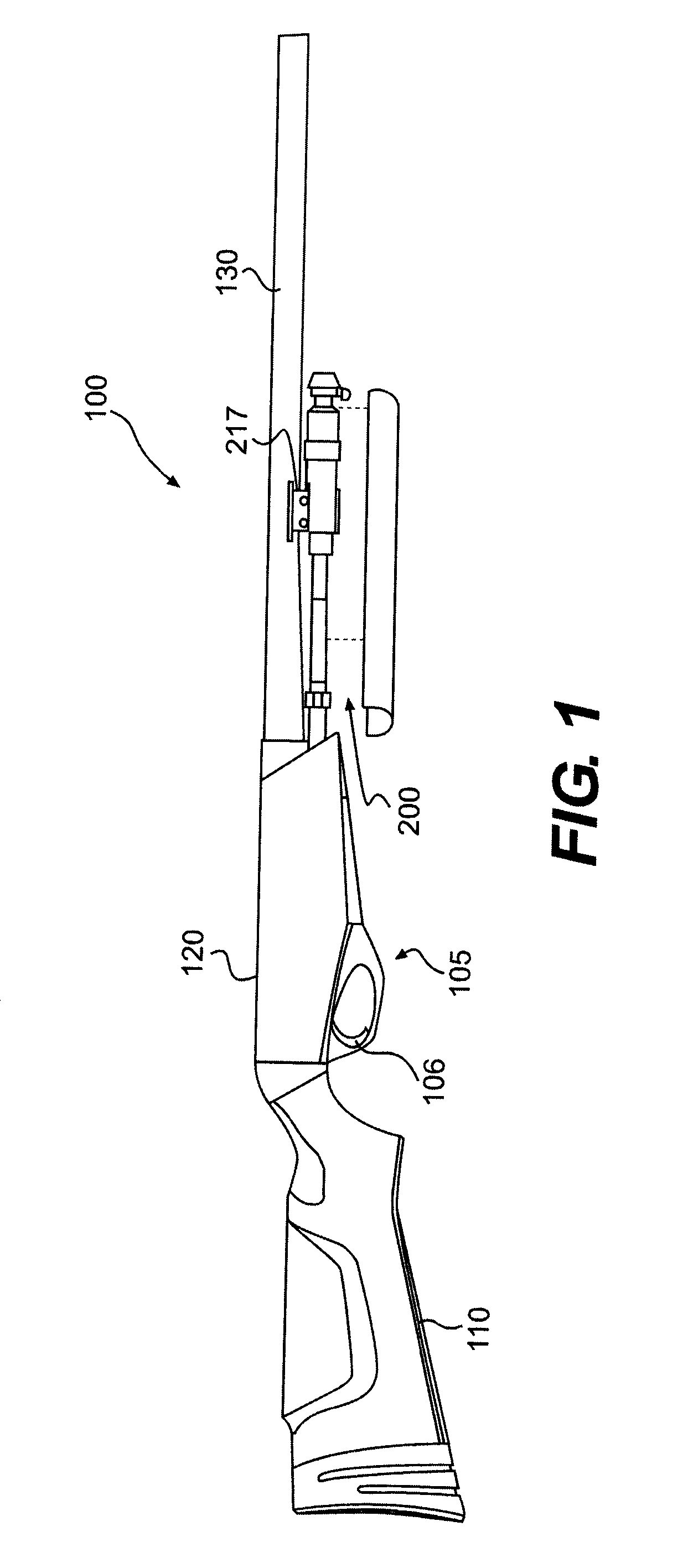 Gas system for firearms