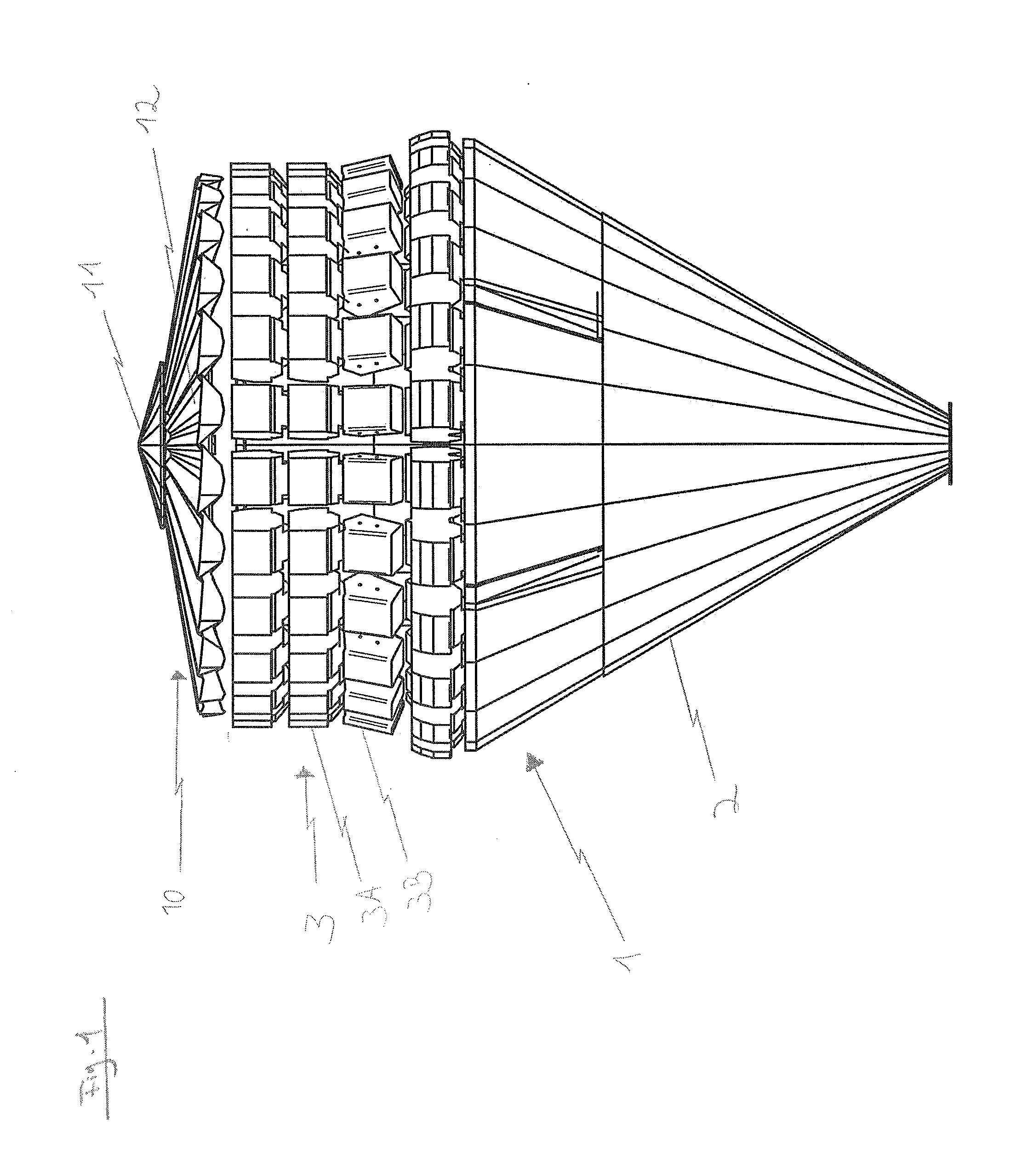 Filling device and method for detecting a filling process