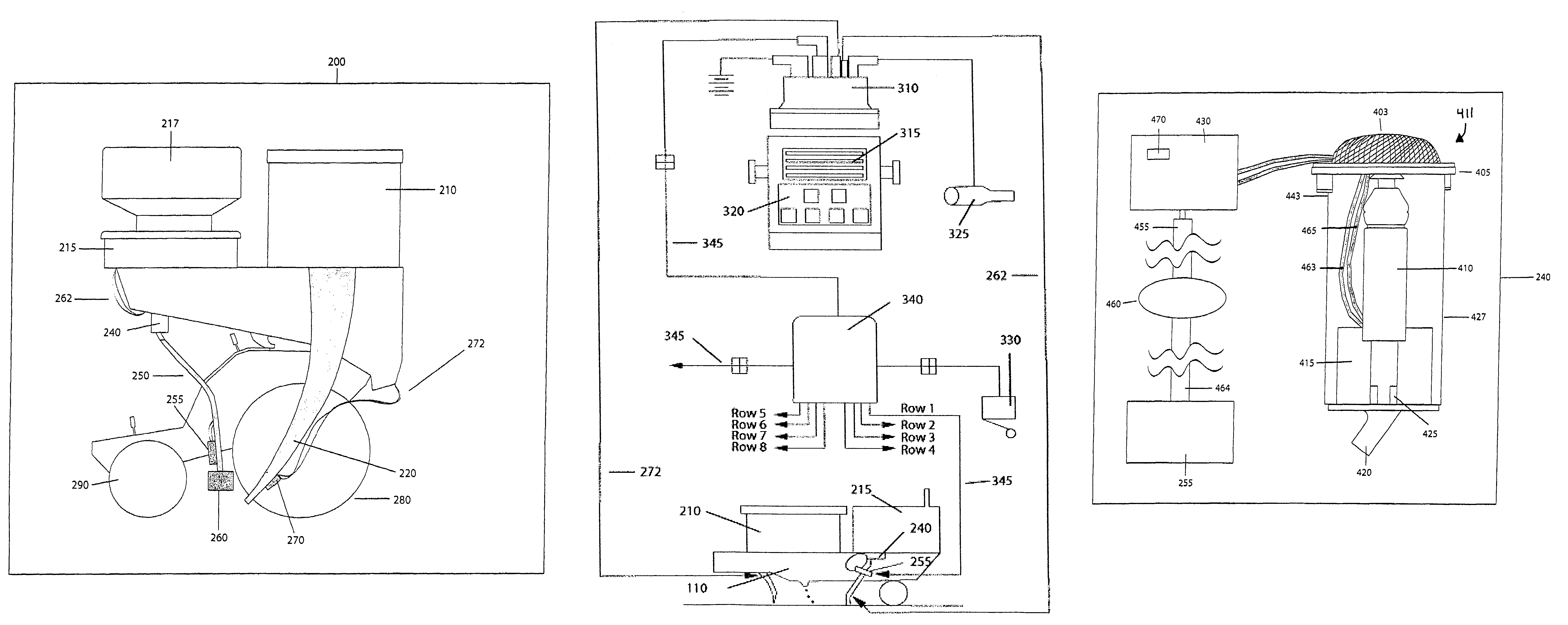 Electronic pulsing of chemical with seed