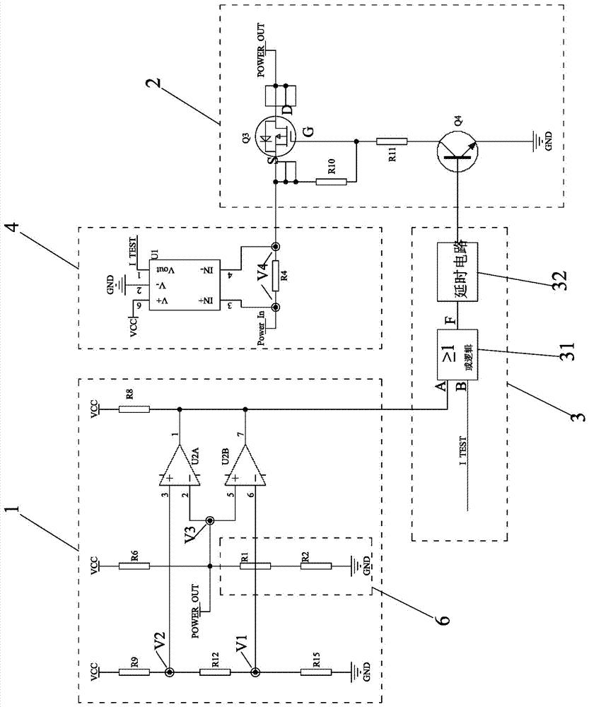 Simple and compatible POE power supply device