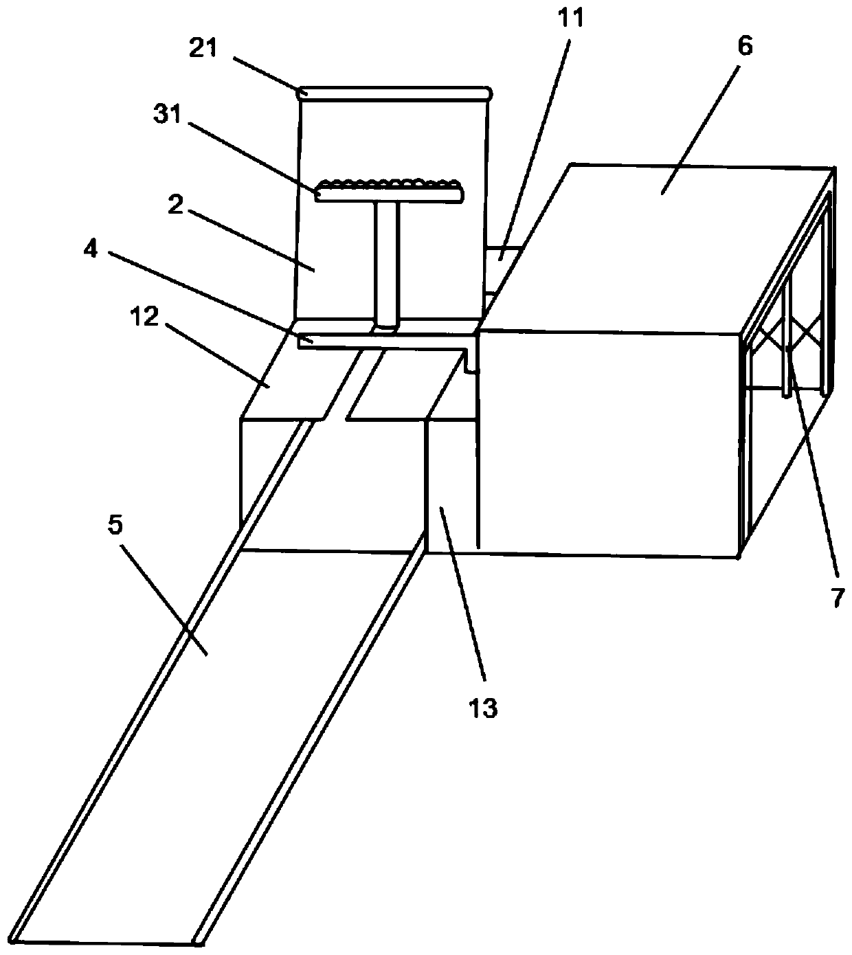 Internet-based folk art teaching demonstration device