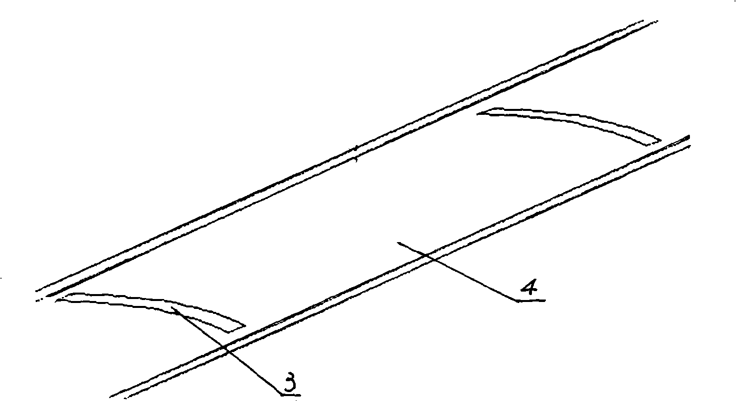 Broad band radiation type leak coaxial cable for subway and its production method